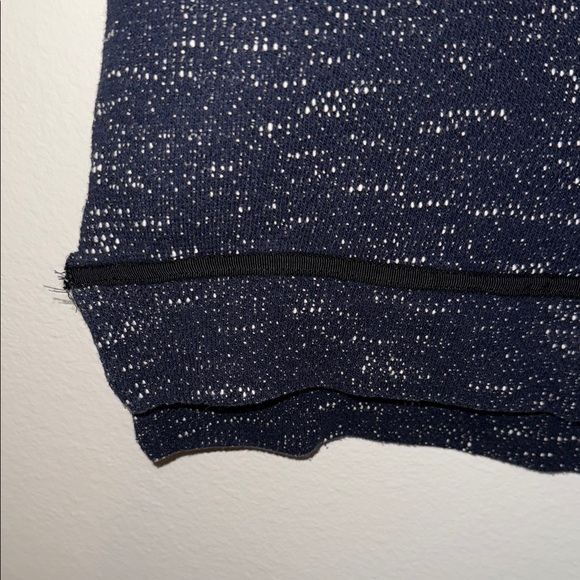 Madewell Navy and White Boxy Knit Top - medium - Picture 4 of 6